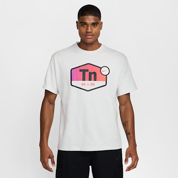 ★Nike★ Sportswear Premium Essential T-shirt M Top Grey Whi Nike Sportswear Premium Essential T-Shirt In Dk Grey Heather